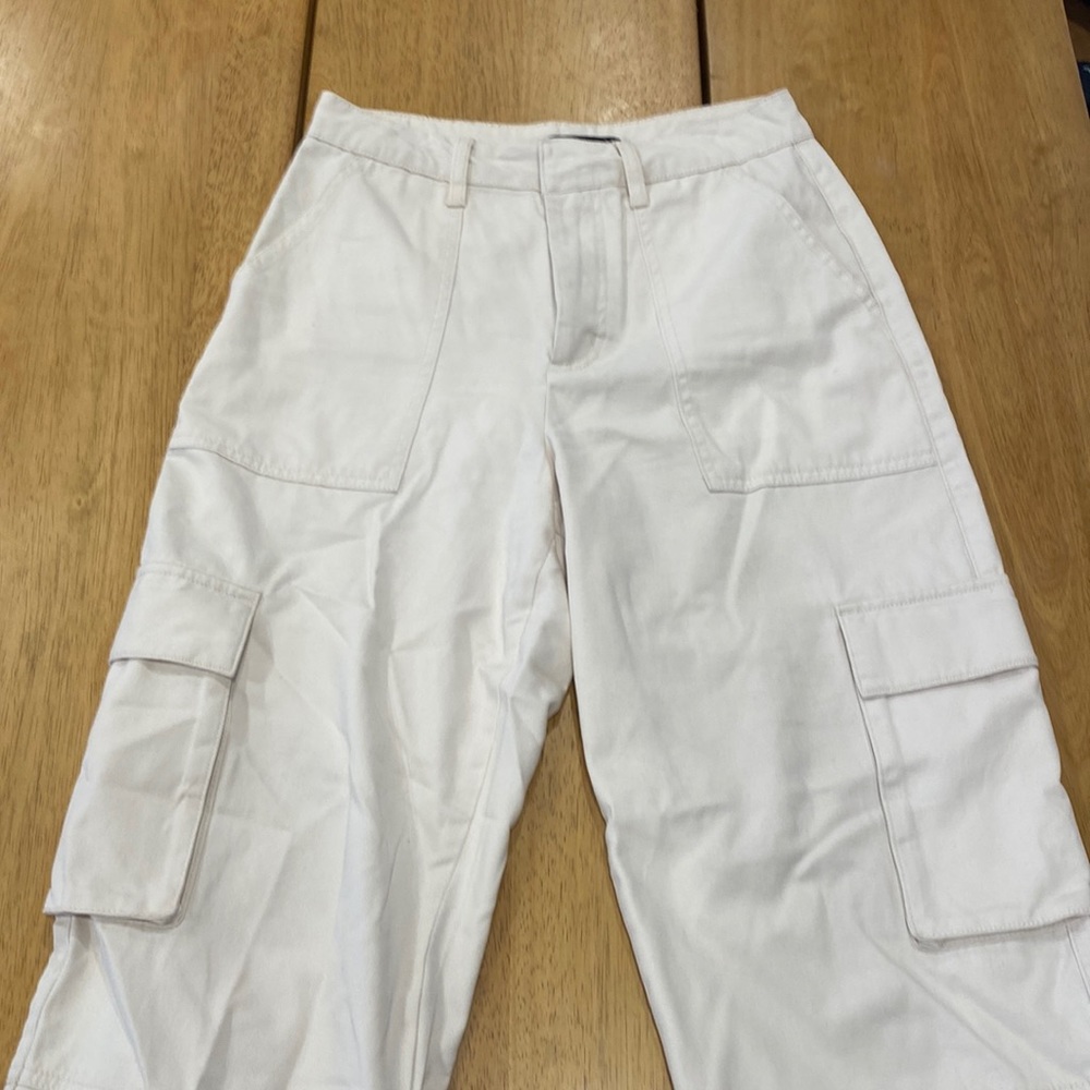 Forever 21 Beige Cargo Pants